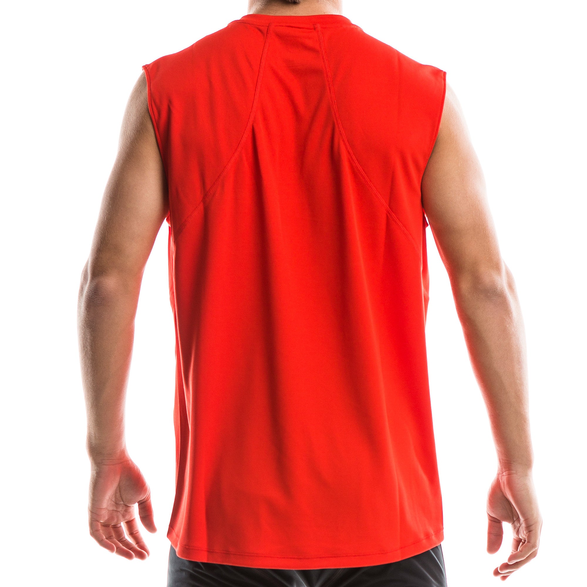 Active Sportswear - Men's Chalk Sleeveless Shirt