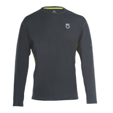 A picture of a black Men’s Animas Long-Sleeve Shirt from SeasonFive. 