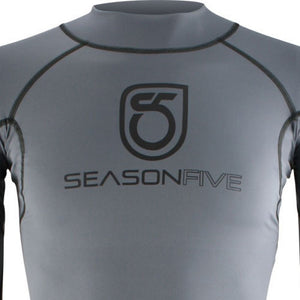 SeasonFive Men's  Barrier Mock Atmos 1.0 shirt great for; kayaking, watersports, surfing, sailing, paddle boarding, fishing, sun shirt, snowsports, and as a baselayer